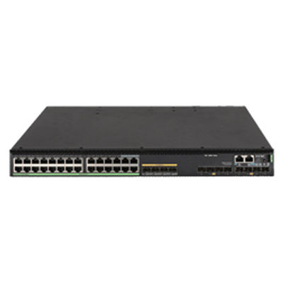 Réseaux d'entreprise avec double interrupteur d'alimentation et de refroidissement S5590-28T8XC-EI