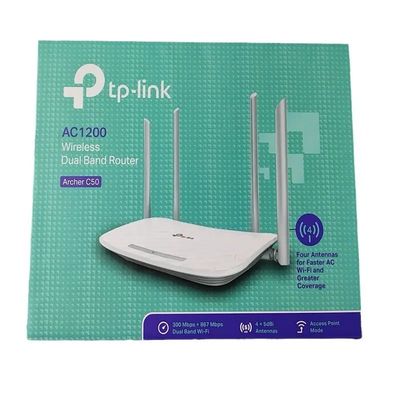 TP-Link Archer C50 à double bande 1200 Mbps routeur WiFi avec antennes 4*5dBi