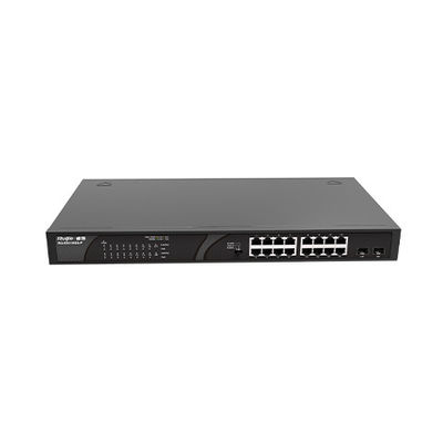 Commutateur de réseau d'accès POE à connexion sur 16 ports 100G RG-ES118-P avec moule privé