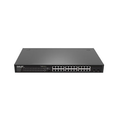 RG-ES126GS-LP24 100G Commutateur de réseau d'accès POE plug-and-play avec 2 ports en amont