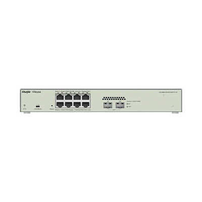 Ruijie Reyee RG-NBS3100-8GT2SFP-P Commutateur d'accès Gigabit à 8 ports pour la gestion du réseau