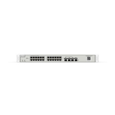 24 ports 10/100/1000Mbps Couche 2 Commutateur géré avec 4 ports en amont et ERPS
